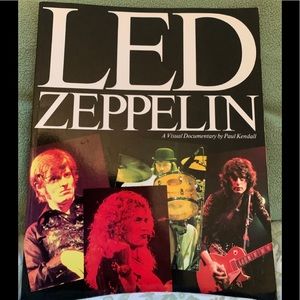 Collectible Book--1982's Led Zeppelin, A Visual Documentary by Paul Kendall
